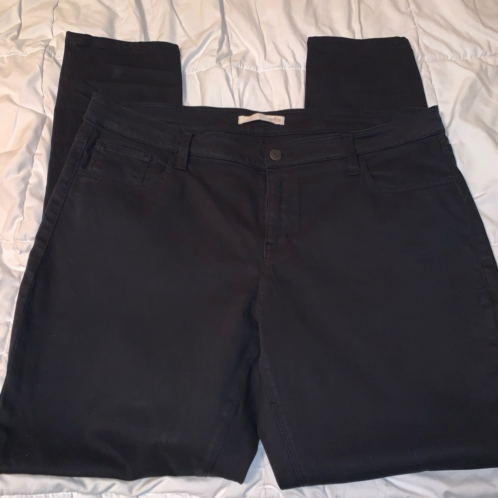 Daytrip black straight leg jeans